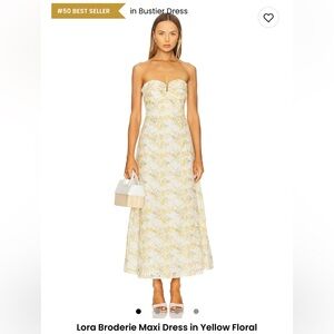 Lora Broderie Maxi Dress